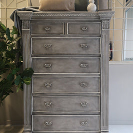 Not For Sale - Ciana : 7 Drawer Pillar Chest
