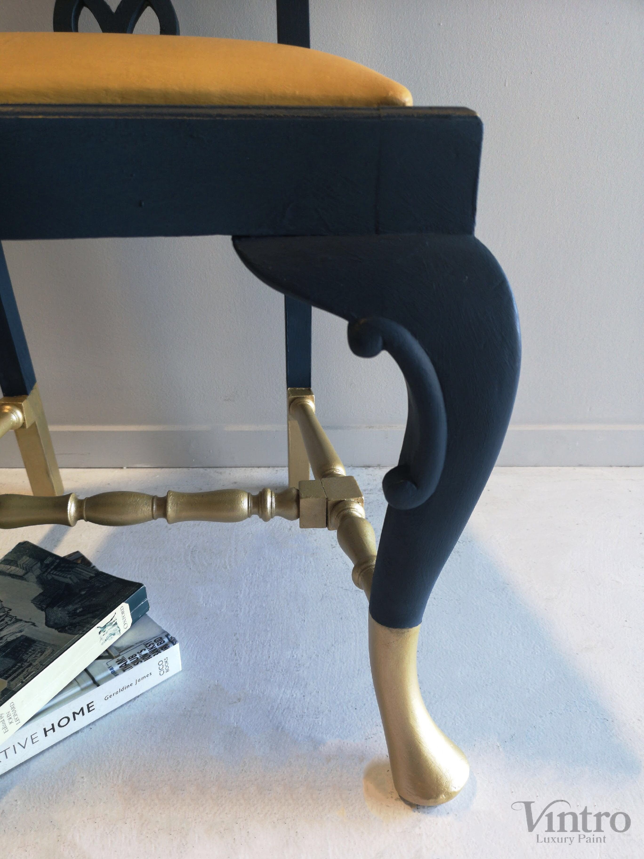 Colour Mixes : Dark Navy & Mustard