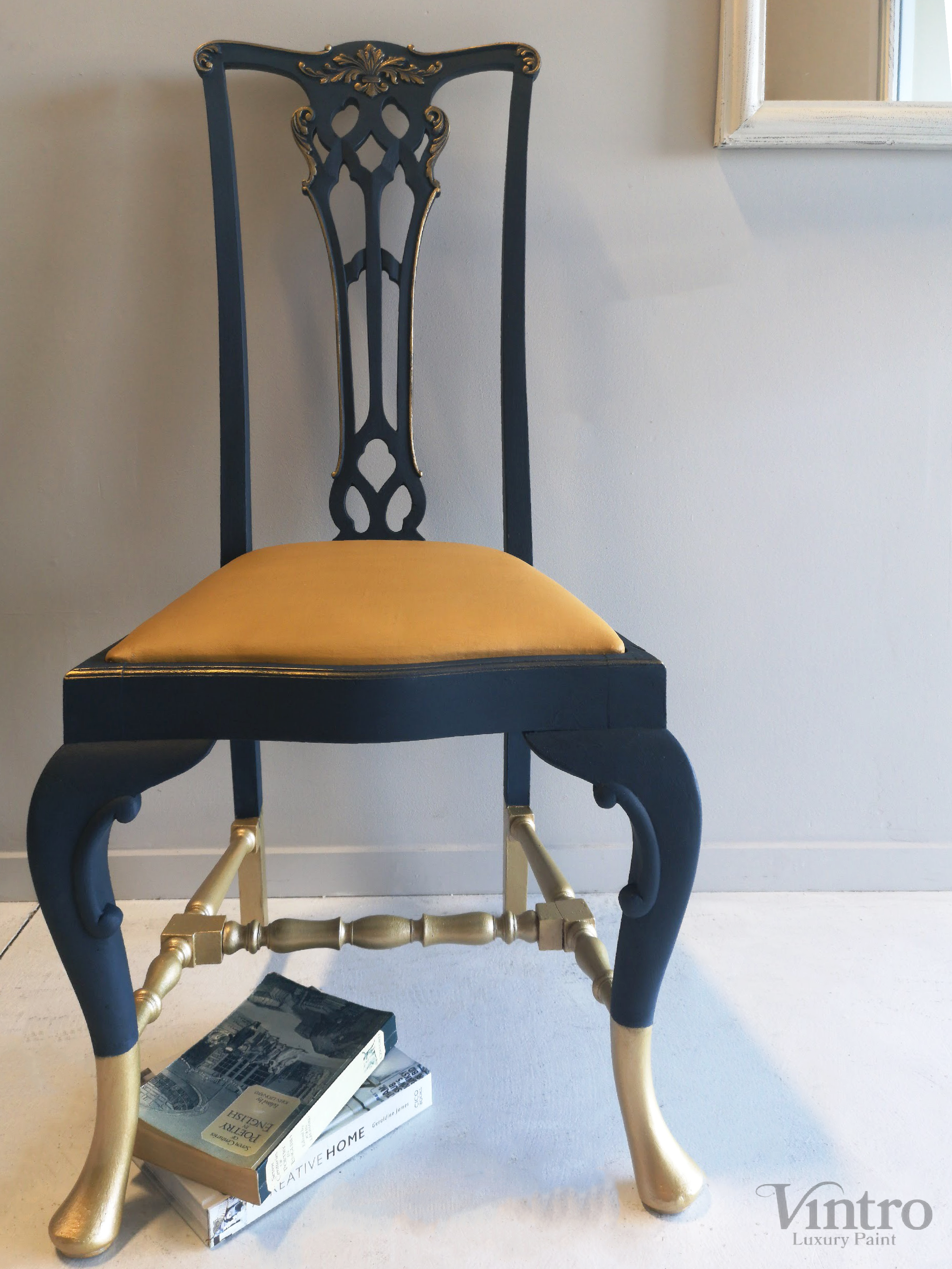 Colour Mixes : Dark Navy & Mustard