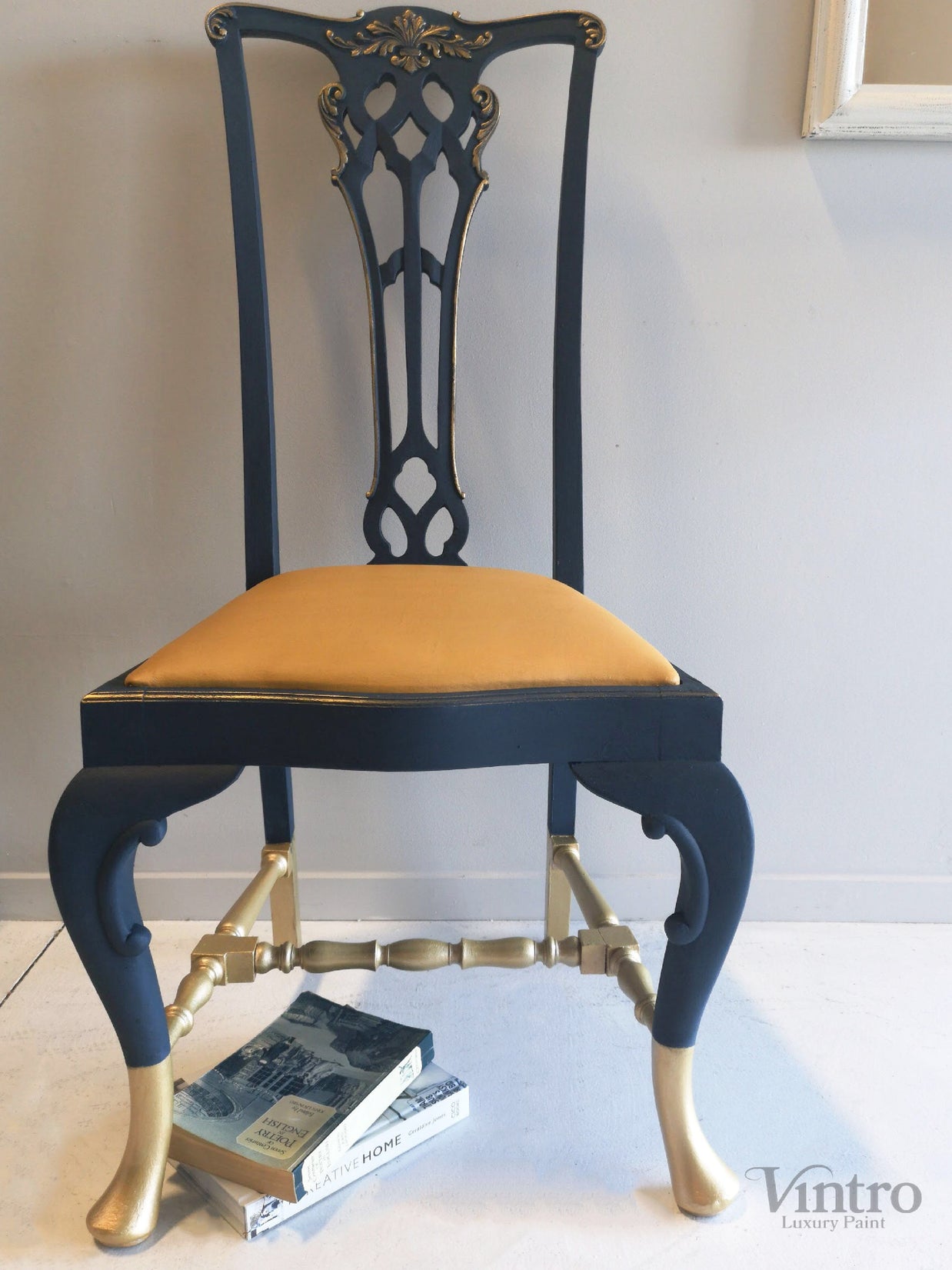 Colour Mixes : Dark Navy & Mustard