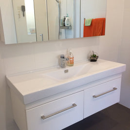 Commissioned bespoke bathroom vanities