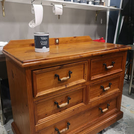 Not For Sale - Commissioned Soft Rustic Chest of drawers