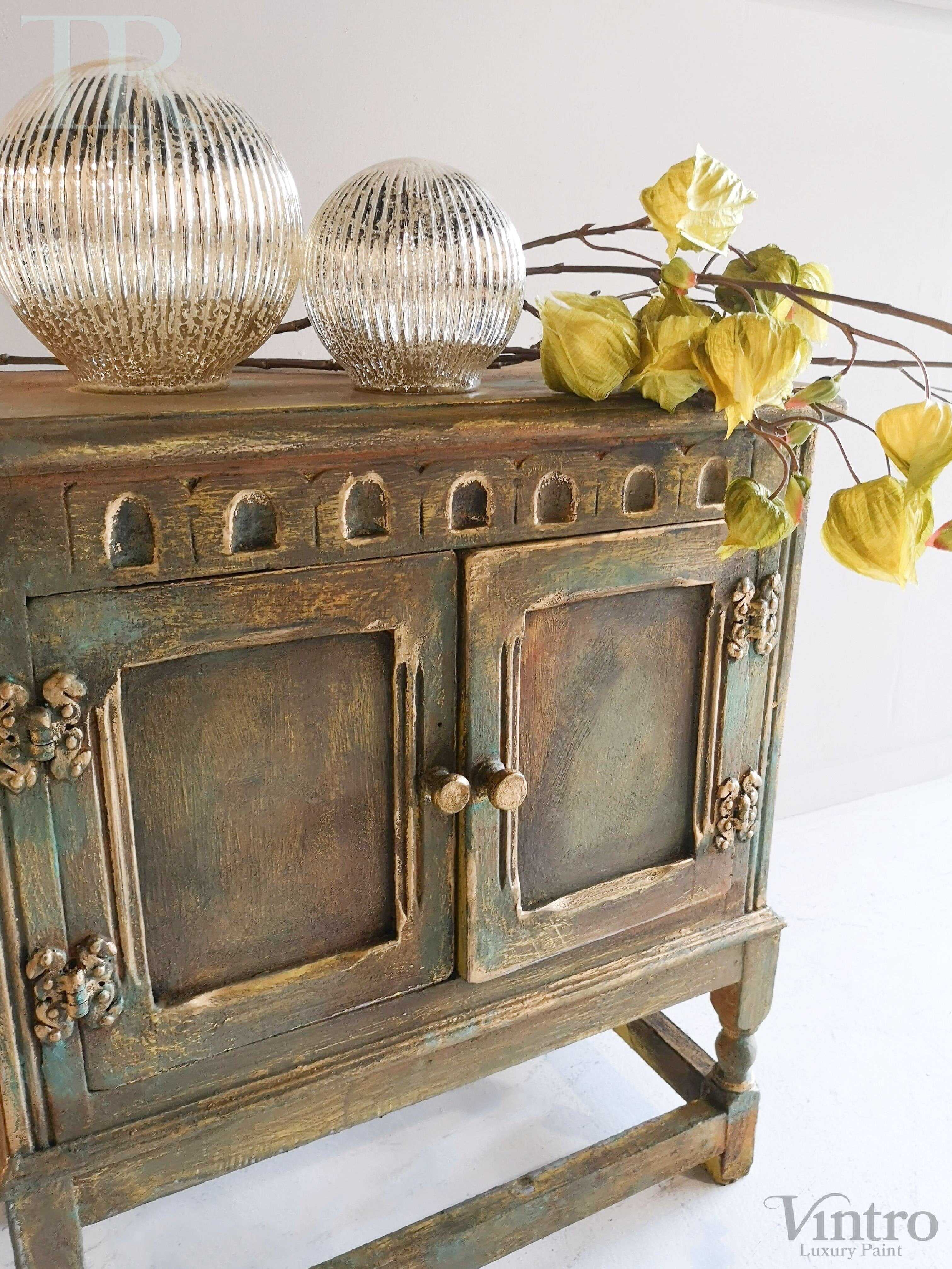 Not For Sale - Inka : Rustic layered small cabinet
