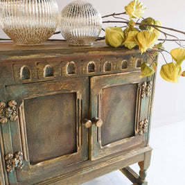 Not For Sale - Inka : Rustic layered small cabinet