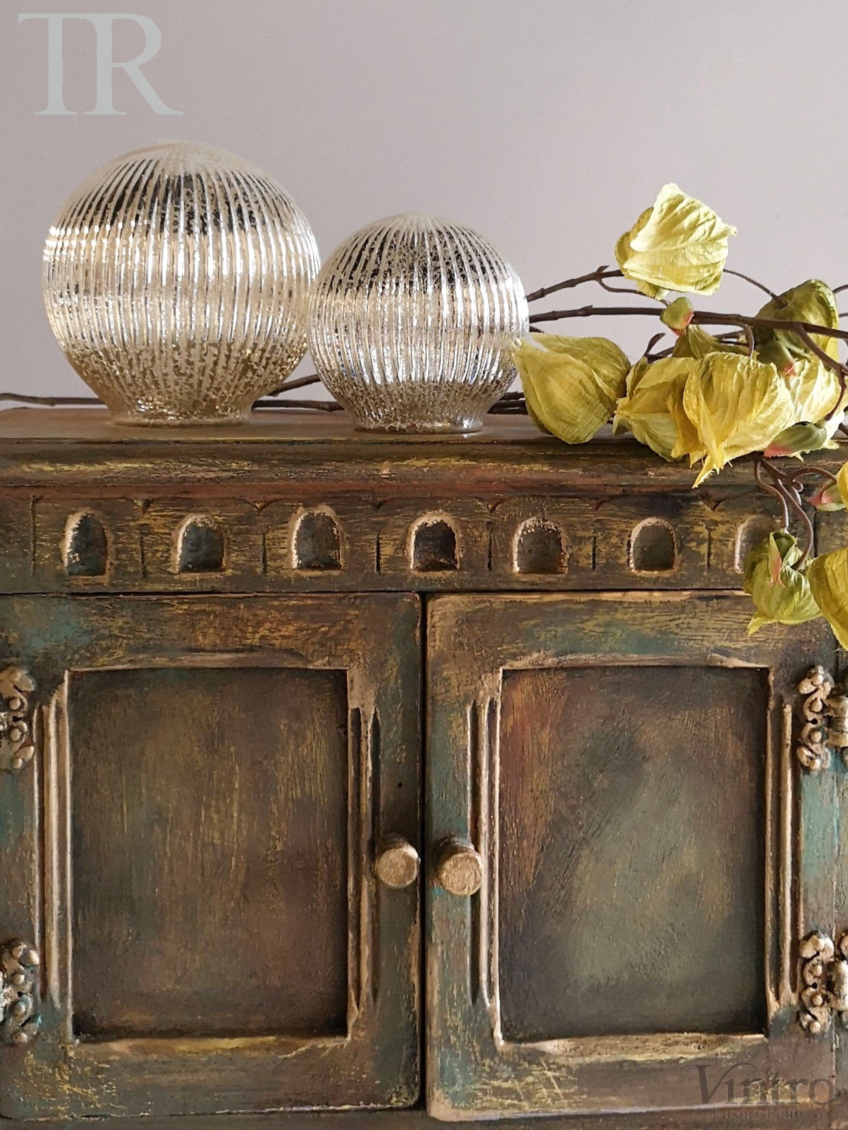 Not For Sale - Inka : Rustic layered small cabinet