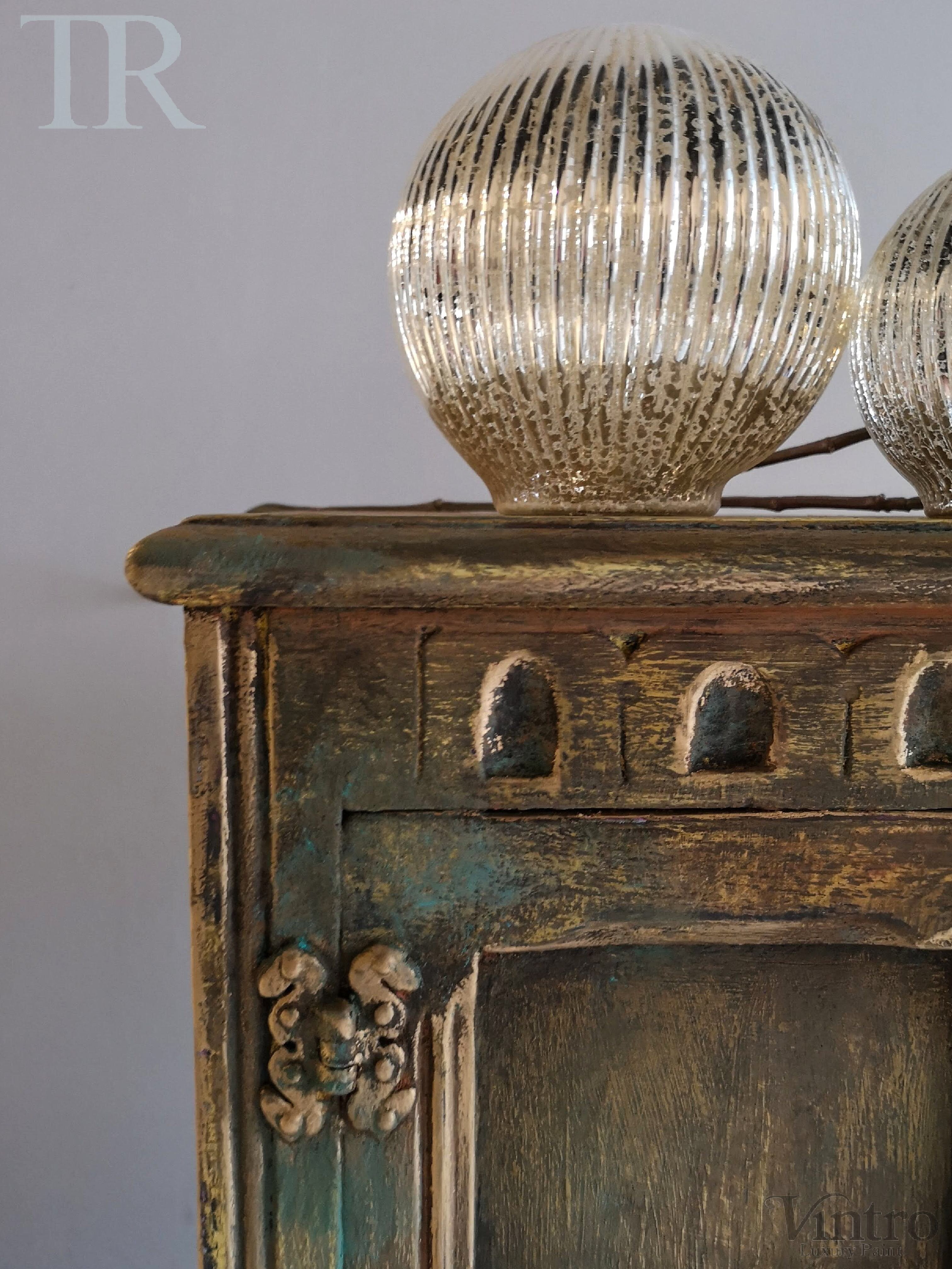 Not For Sale - Inka : Rustic layered small cabinet