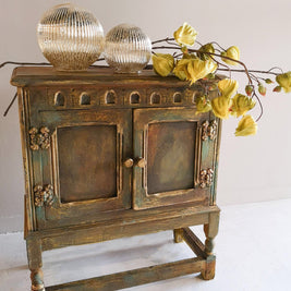 Not For Sale - Inka : Rustic layered small cabinet