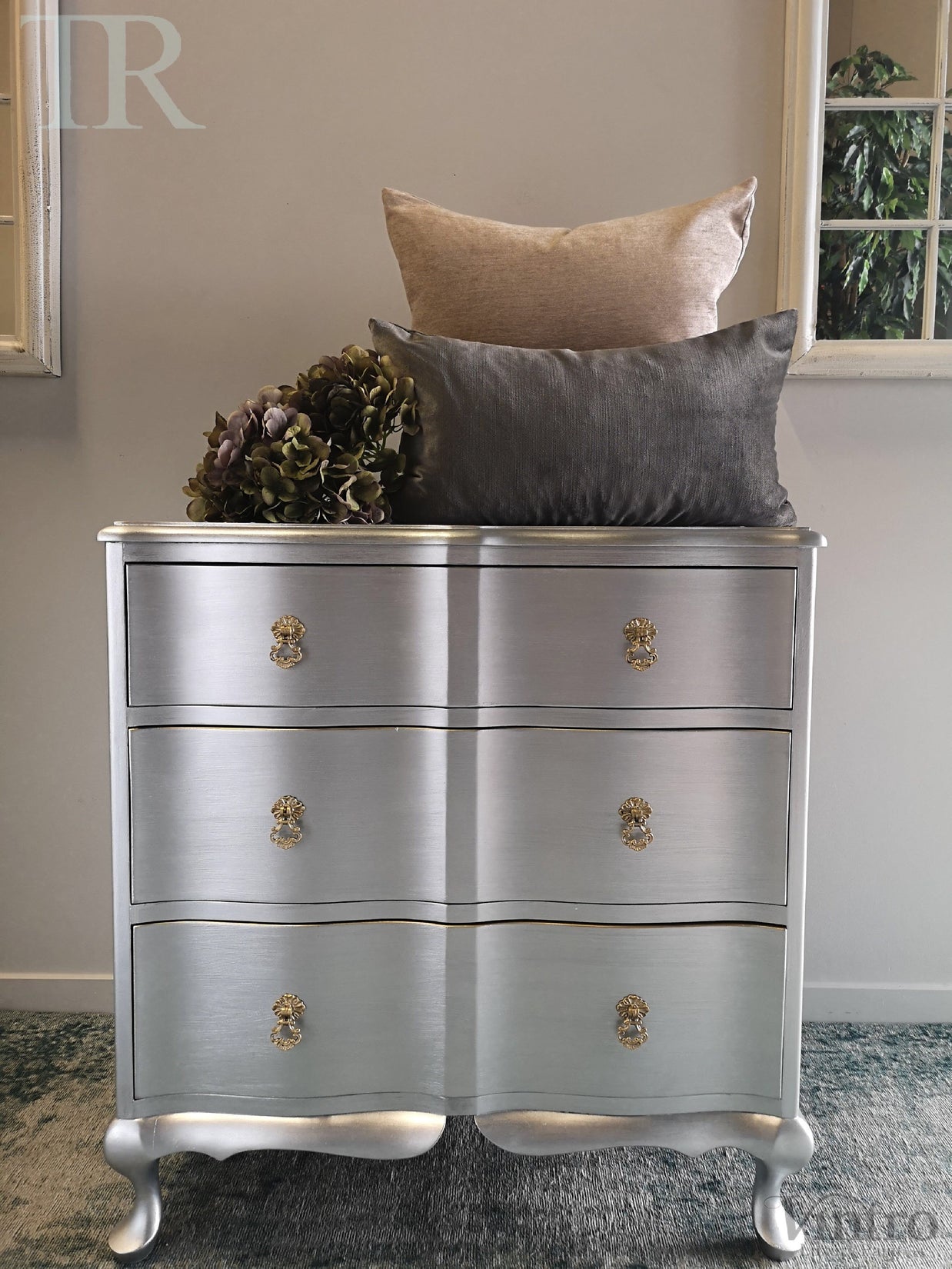 Not For Sale - Commissioned Metallic Bedroom suite
