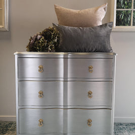 Not For Sale - Commissioned Metallic Bedroom suite