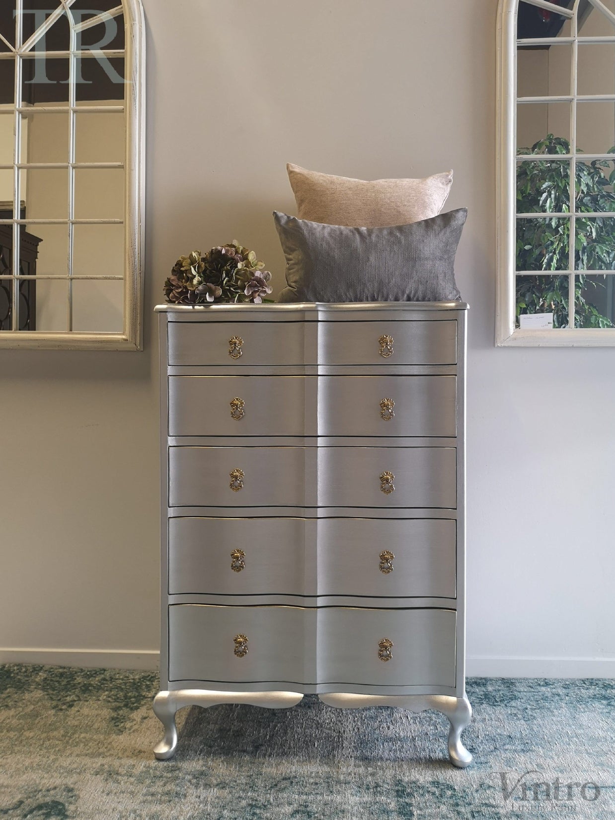 Not For Sale - Commissioned Metallic Bedroom suite