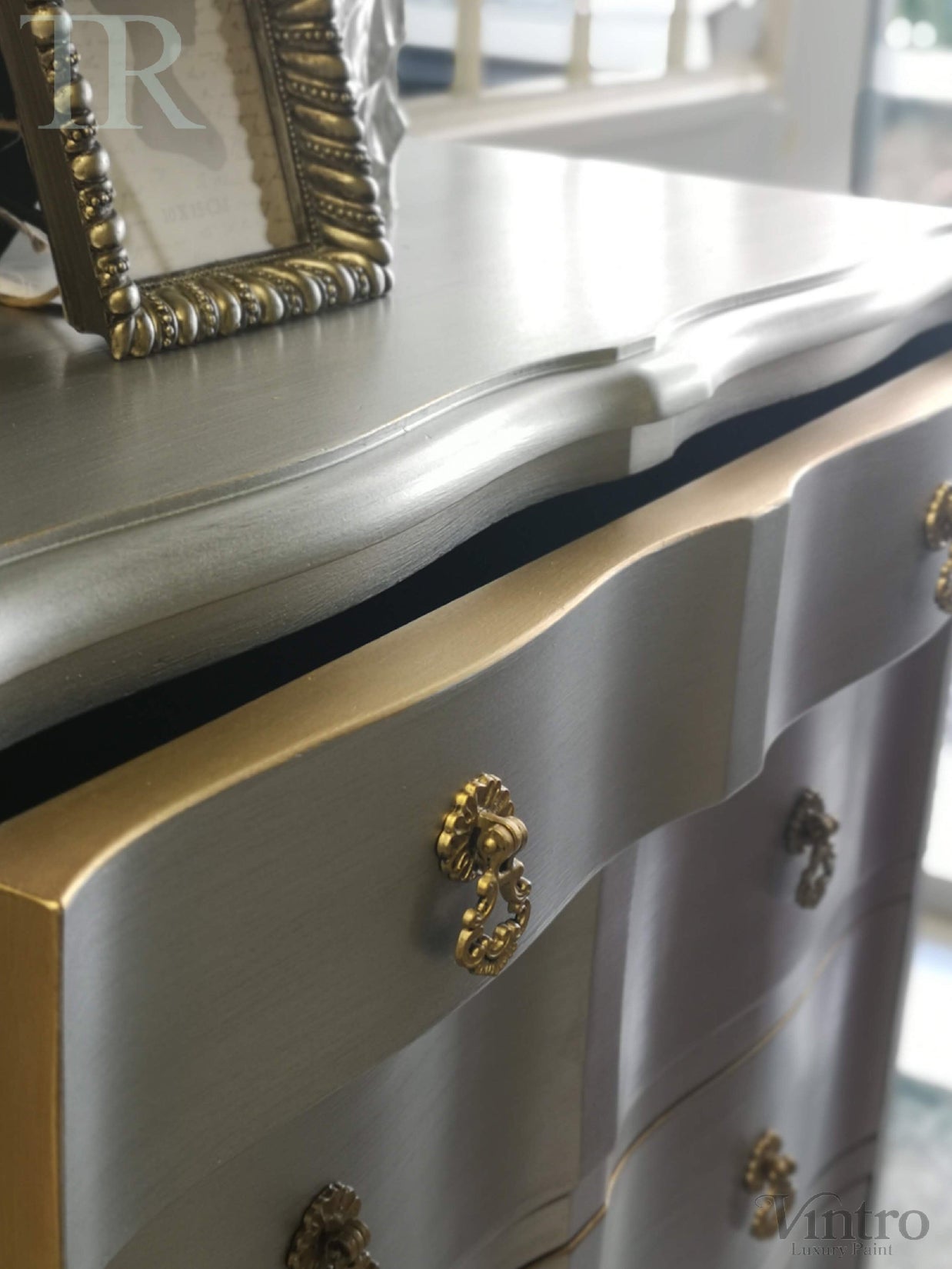 Not For Sale - Commissioned Metallic Bedroom suite