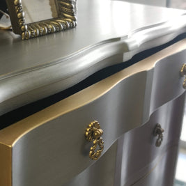 Not For Sale - Commissioned Metallic Bedroom suite
