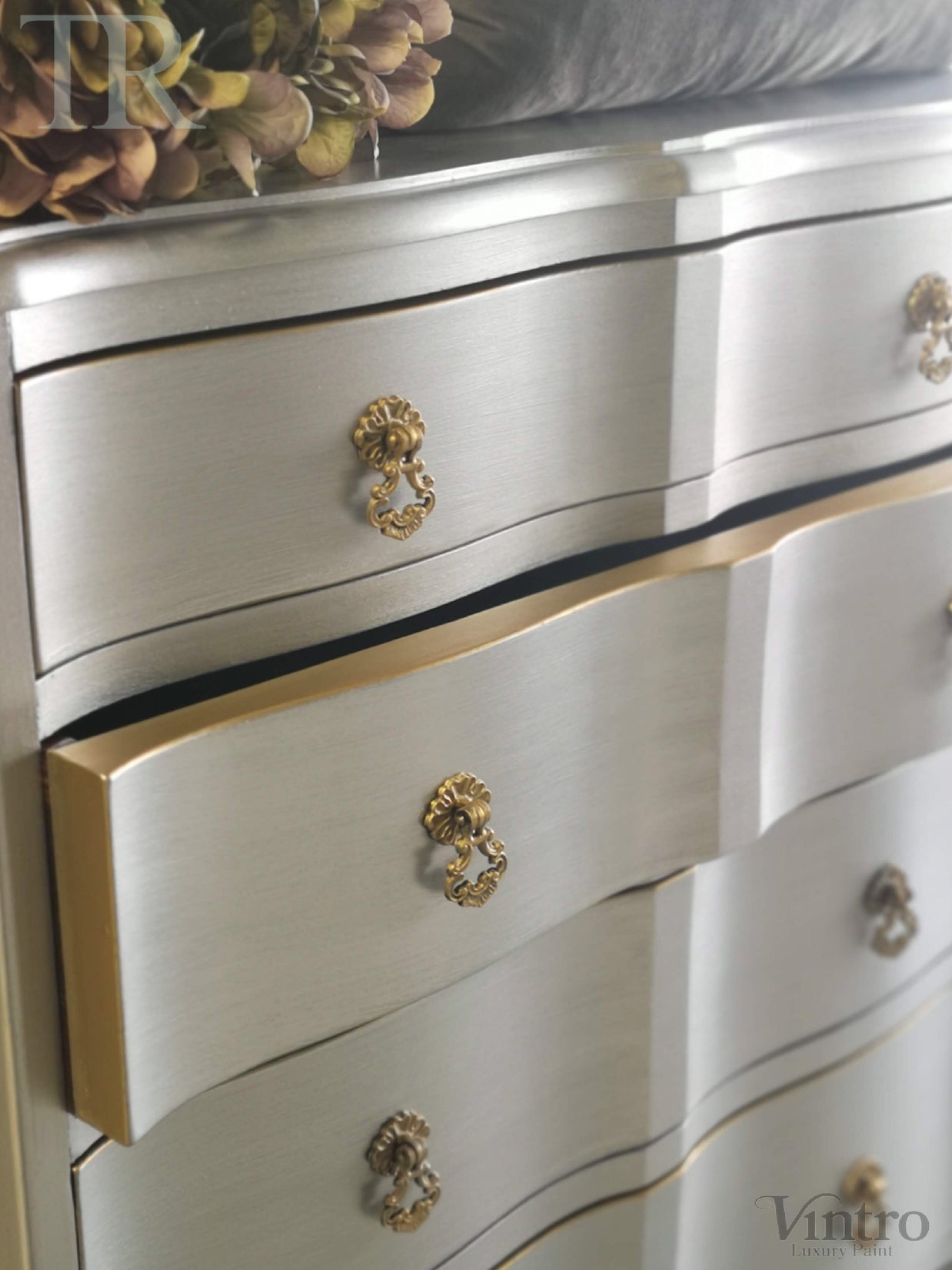 Not For Sale - Commissioned Metallic Bedroom suite
