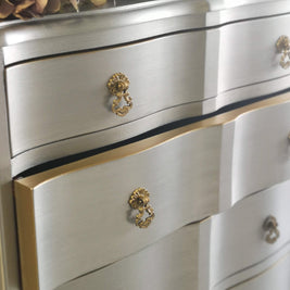 Not For Sale - Commissioned Metallic Bedroom suite