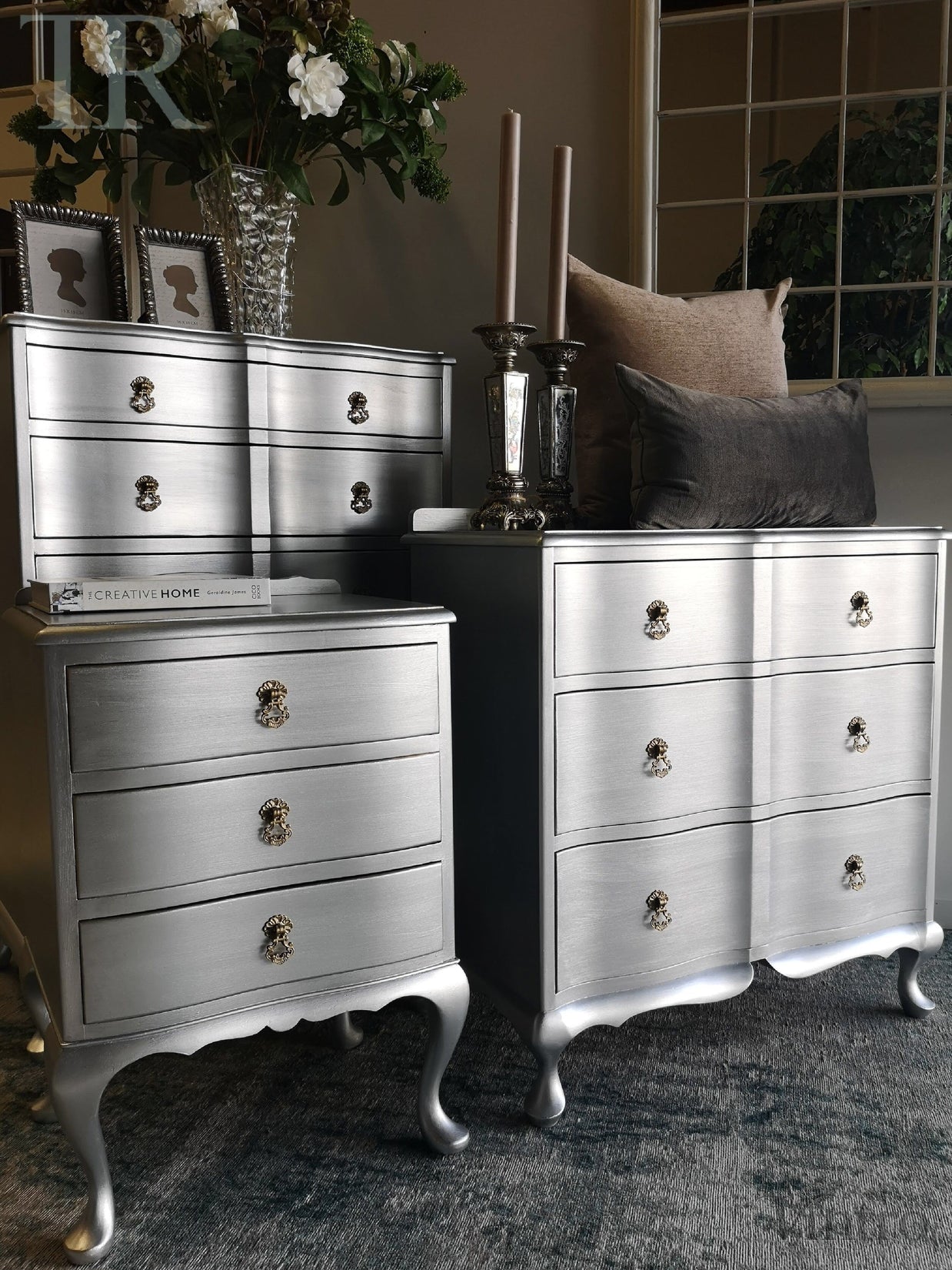 Not For Sale - Commissioned Metallic Bedroom suite