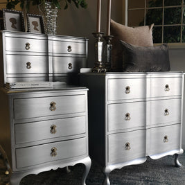 Not For Sale - Commissioned Metallic Bedroom suite