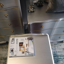 Not For Sale - Commissioned Metallic Bedroom suite
