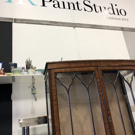 Not For Sale - Commissioned Display cabinet in a brushed pewter