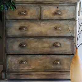 Not For Sale - Charlotte : Textured & farmhouse rustic set of drawers