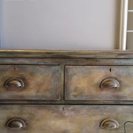 Not For Sale - Charlotte : Textured & farmhouse rustic set of drawers
