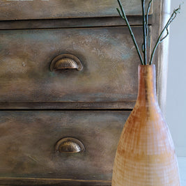Not For Sale - Charlotte : Textured & farmhouse rustic set of drawers
