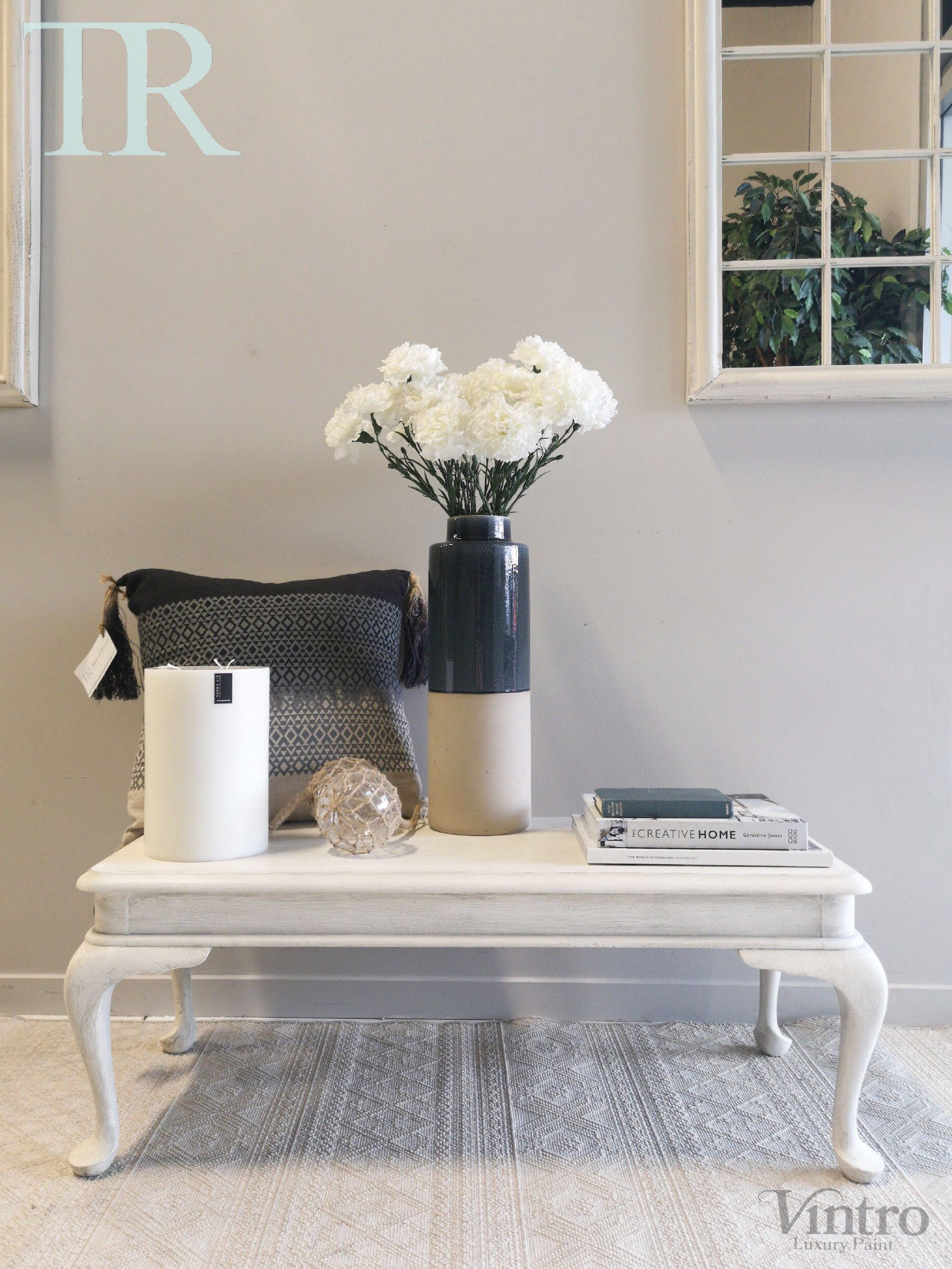 Not For Sale - Jesse: Coast white rectangular side table