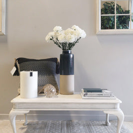 Not For Sale - Jesse: Coast white rectangular side table
