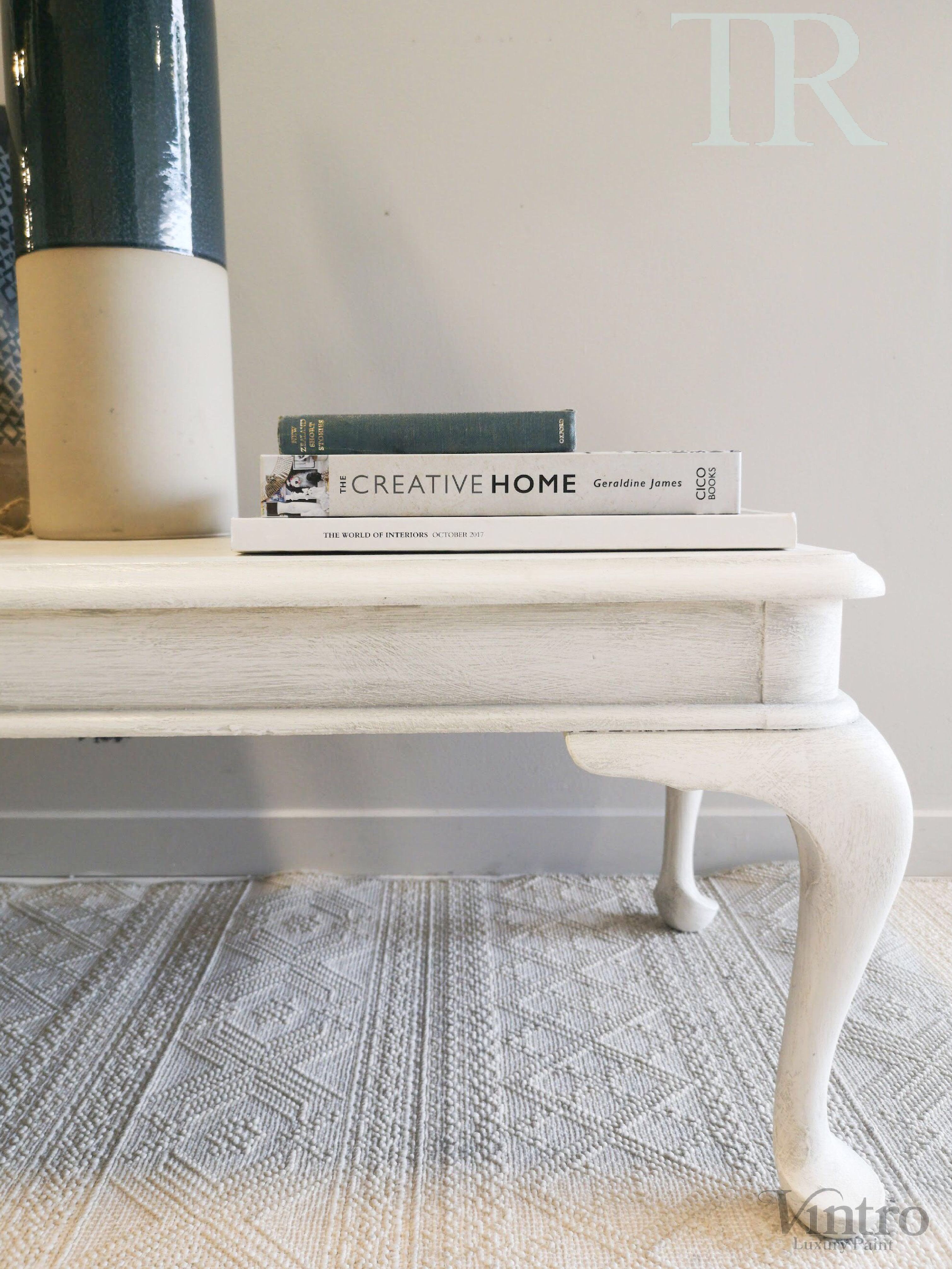 Not For Sale - Jesse: Coast white rectangular side table