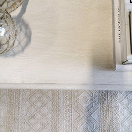 Not For Sale - Jesse: Coast white rectangular side table
