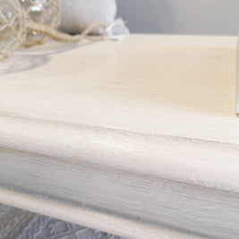 Not For Sale - Jesse: Coast white rectangular side table