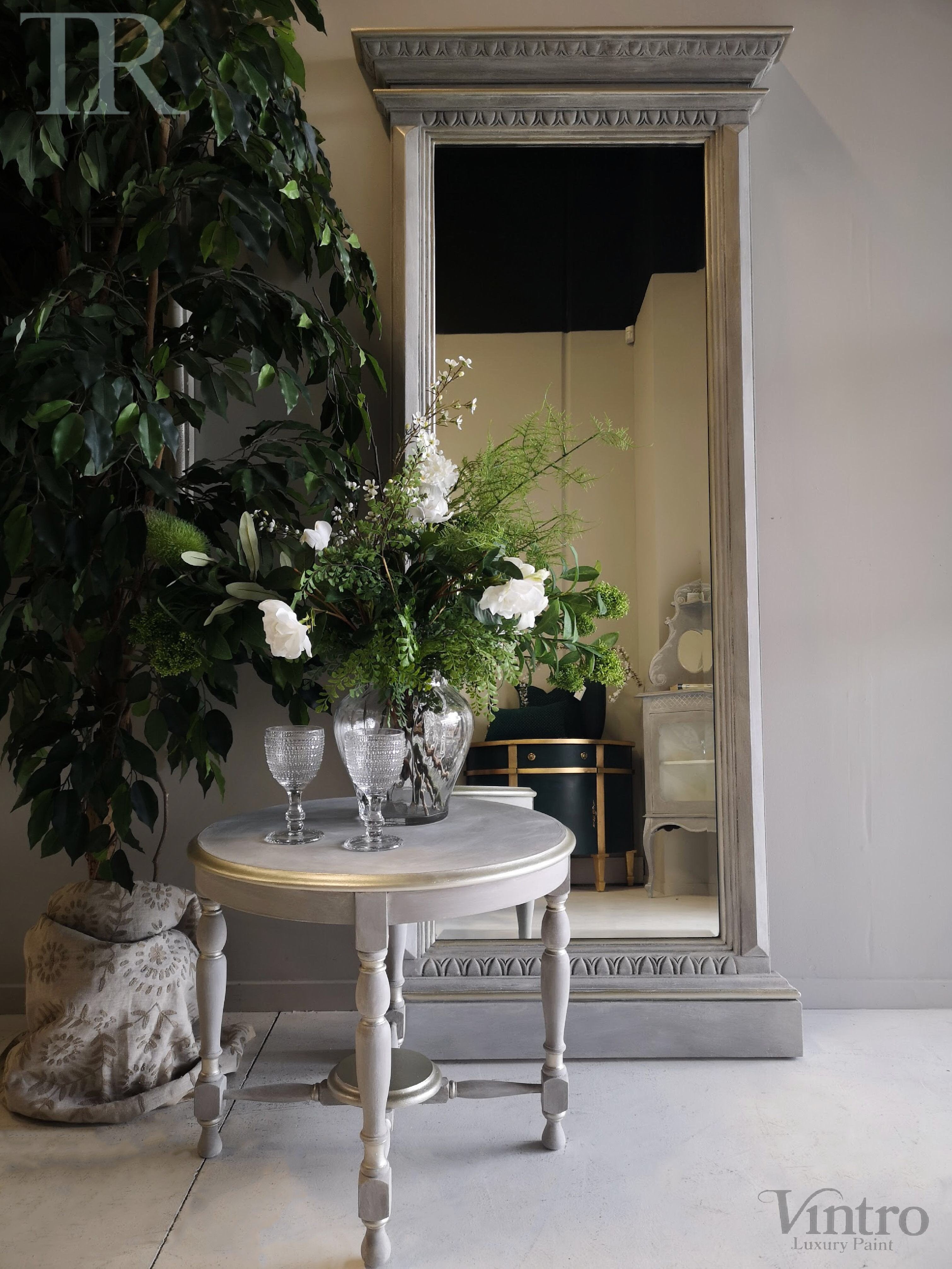 Not For Sale - Libby: Solid wood carved Mirror