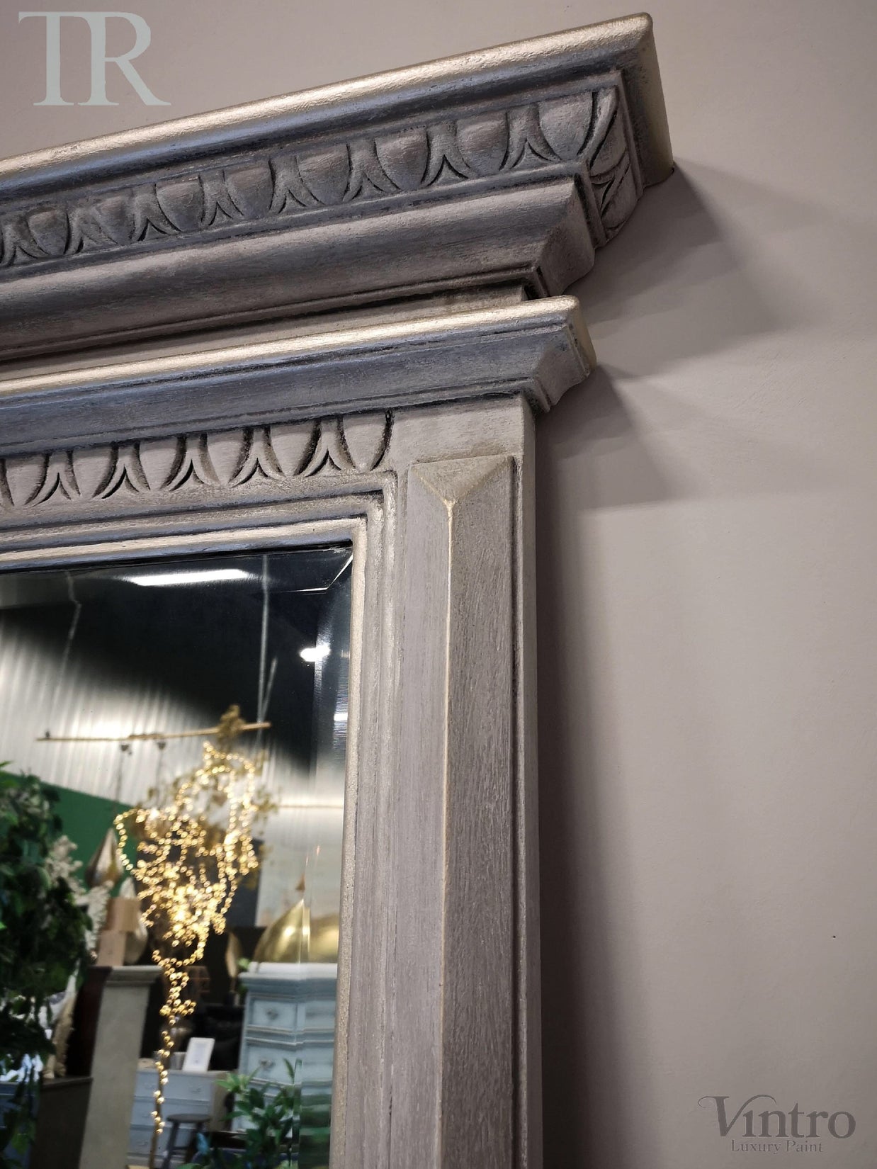 Not For Sale - Libby: Solid wood carved Mirror