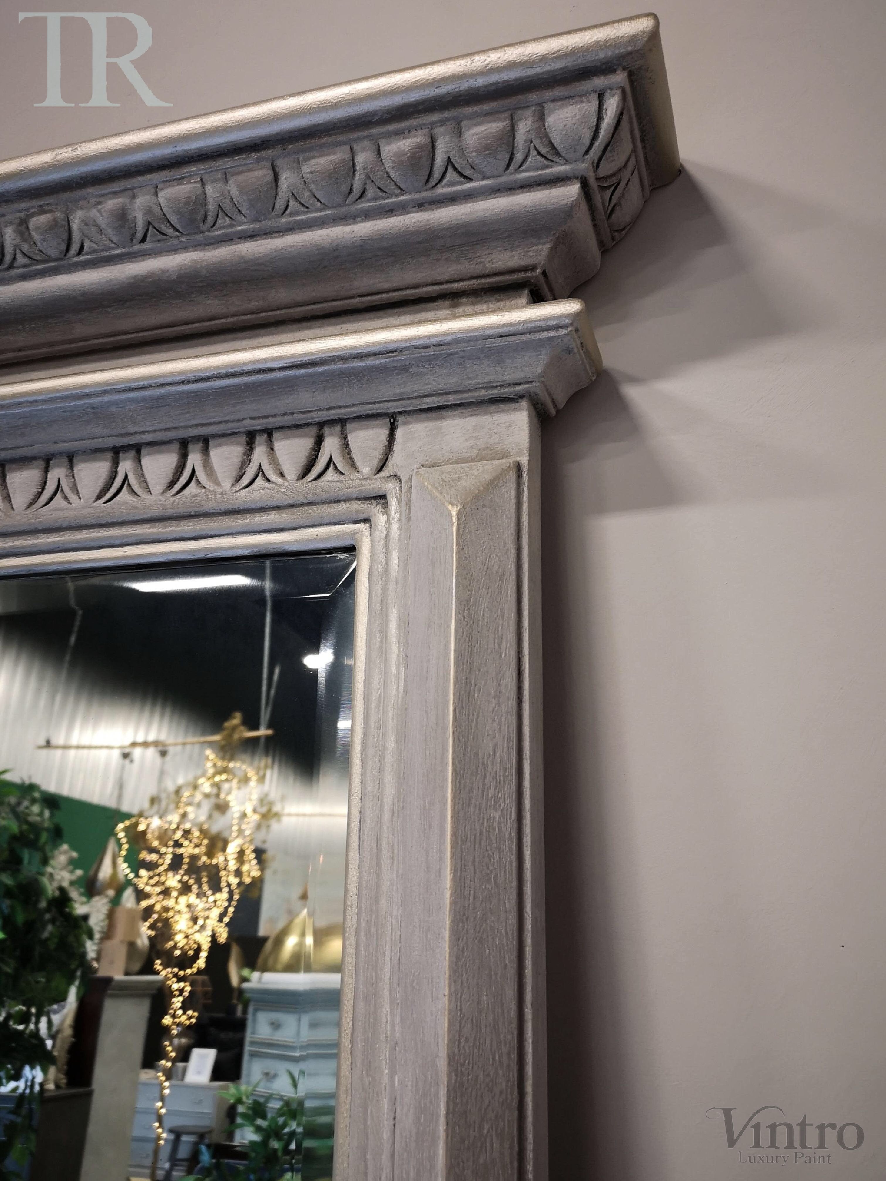 Not For Sale - Libby: Solid wood carved Mirror
