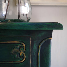Not For Sale - Eve: Hand painted feature chest of drawers.
