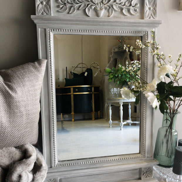 Not For Sale - Morgan: Hand painted french style mirror