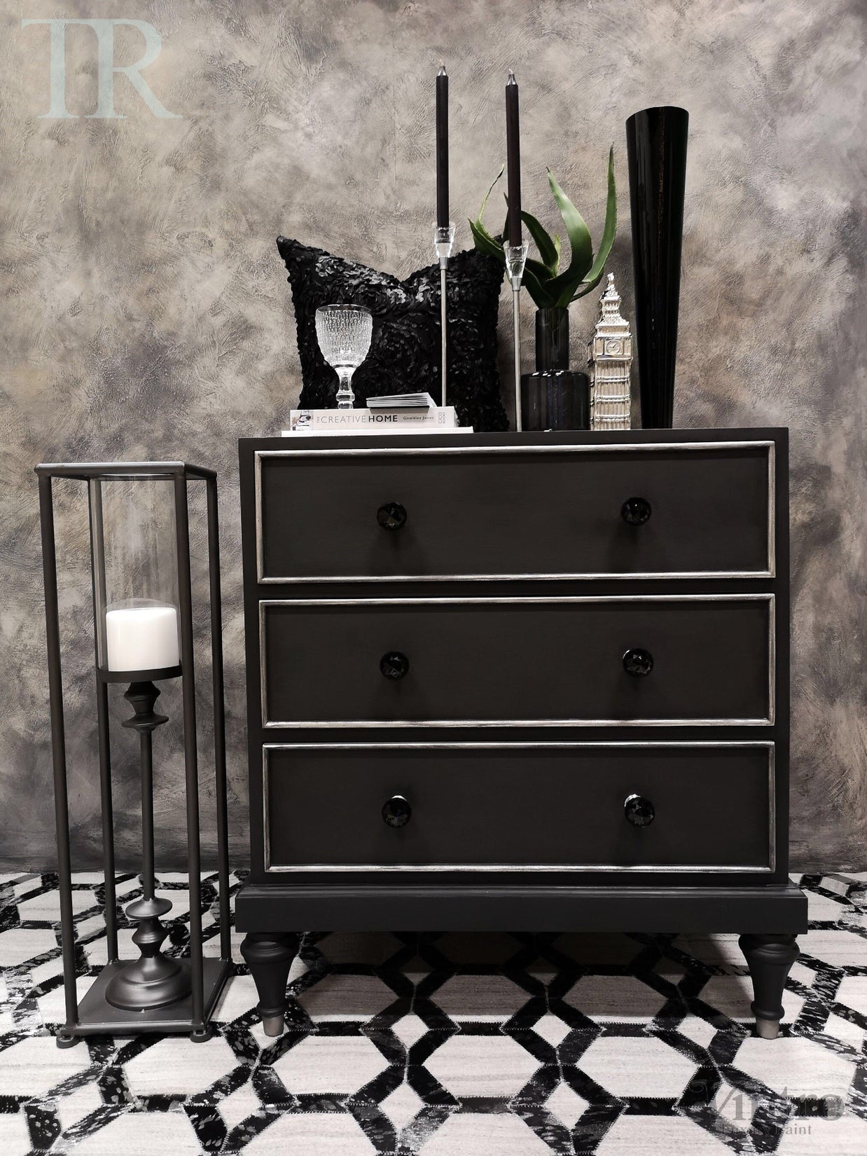Not For Sale - Emilia: Metropolitan Style  Side Table