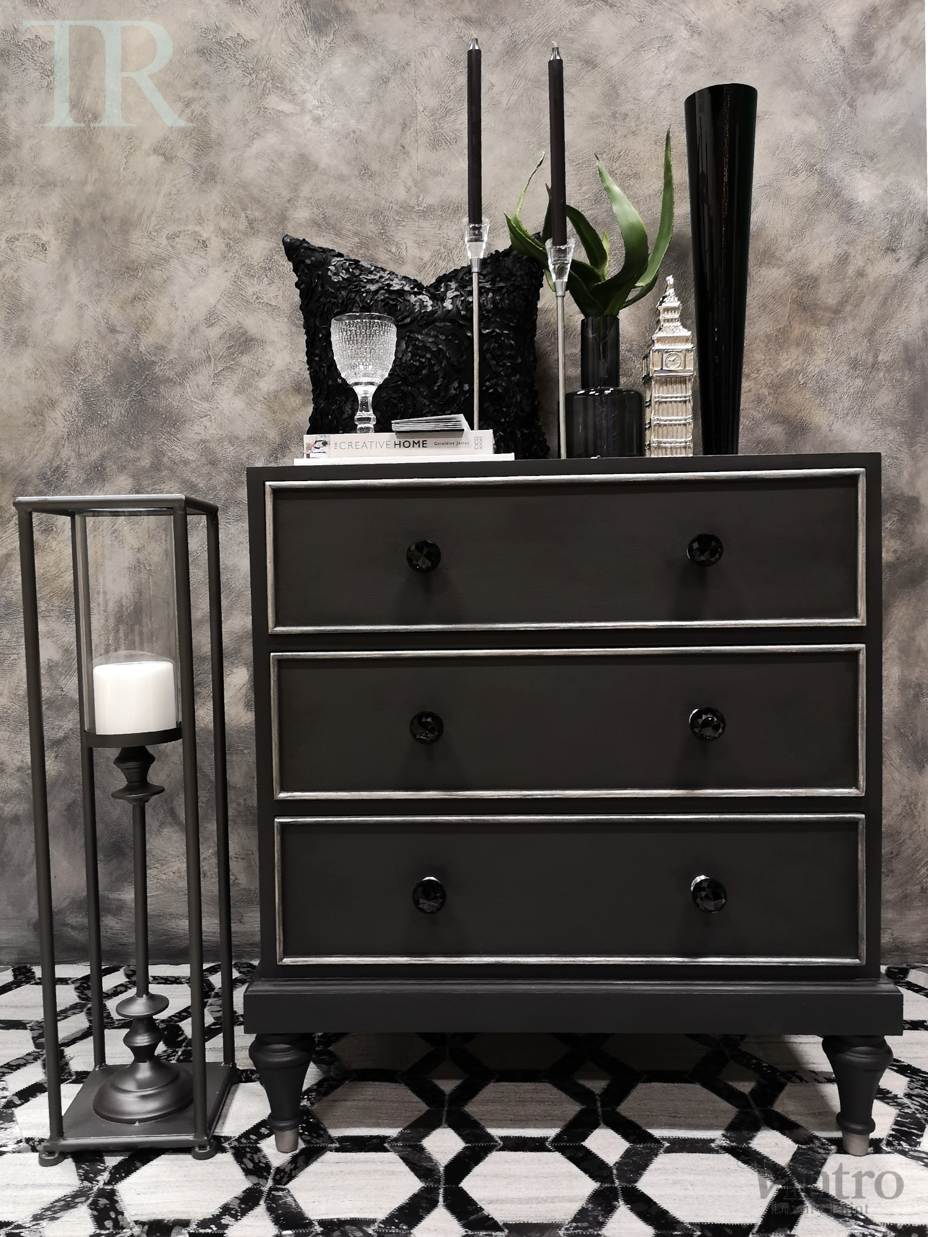 Not For Sale - Emilia: Metropolitan Style  Side Table