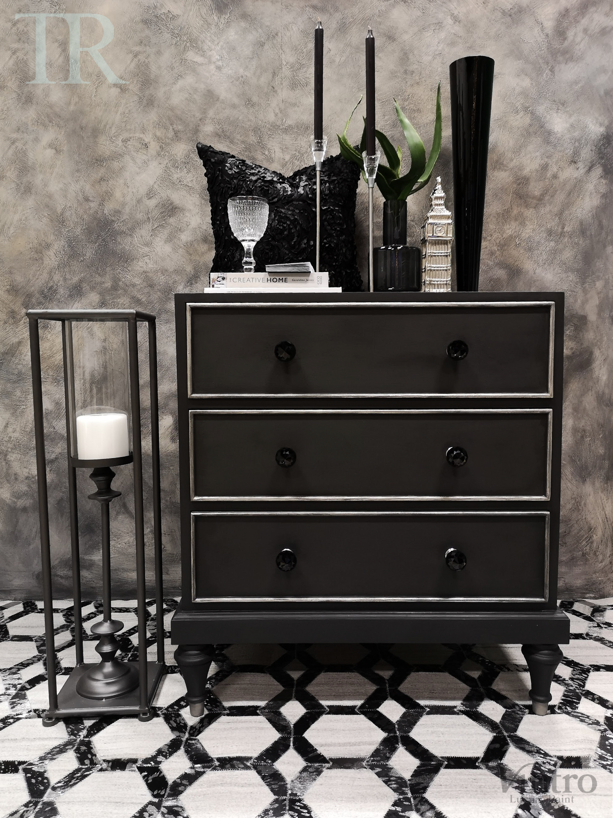 Not For Sale - Emilia: Metropolitan Style  Side Table