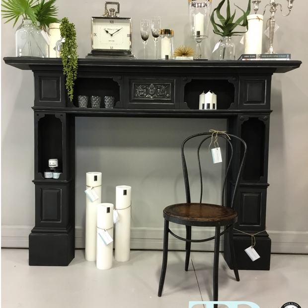 Not For Sale - Sabrina : Oak Fire Surround in Antique Black