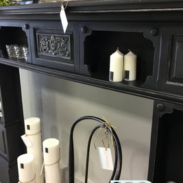 Not For Sale - Sabrina : Oak Fire Surround in Antique Black