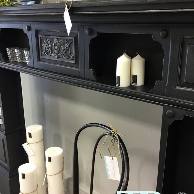 Not For Sale - Sabrina : Oak Fire Surround in Antique Black