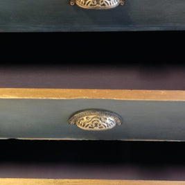 Not For Sale - Rita: Rustic desk with large set of drawers