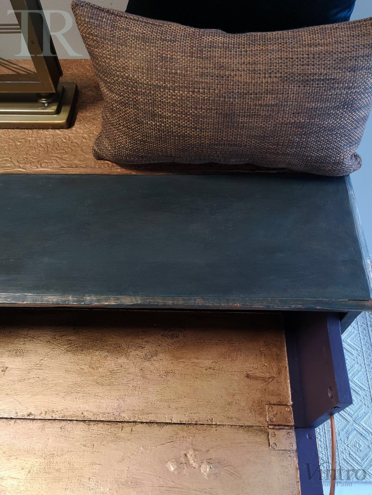Not For Sale - Rita: Rustic desk with large set of drawers