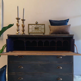 Not For Sale - Rita: Rustic desk with large set of drawers