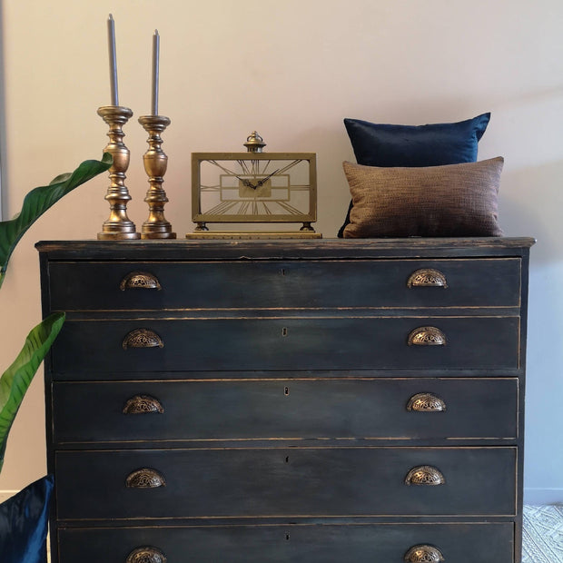 Not For Sale - Rita: Rustic desk with large set of drawers