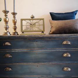 Not For Sale - Rita: Rustic desk with large set of drawers