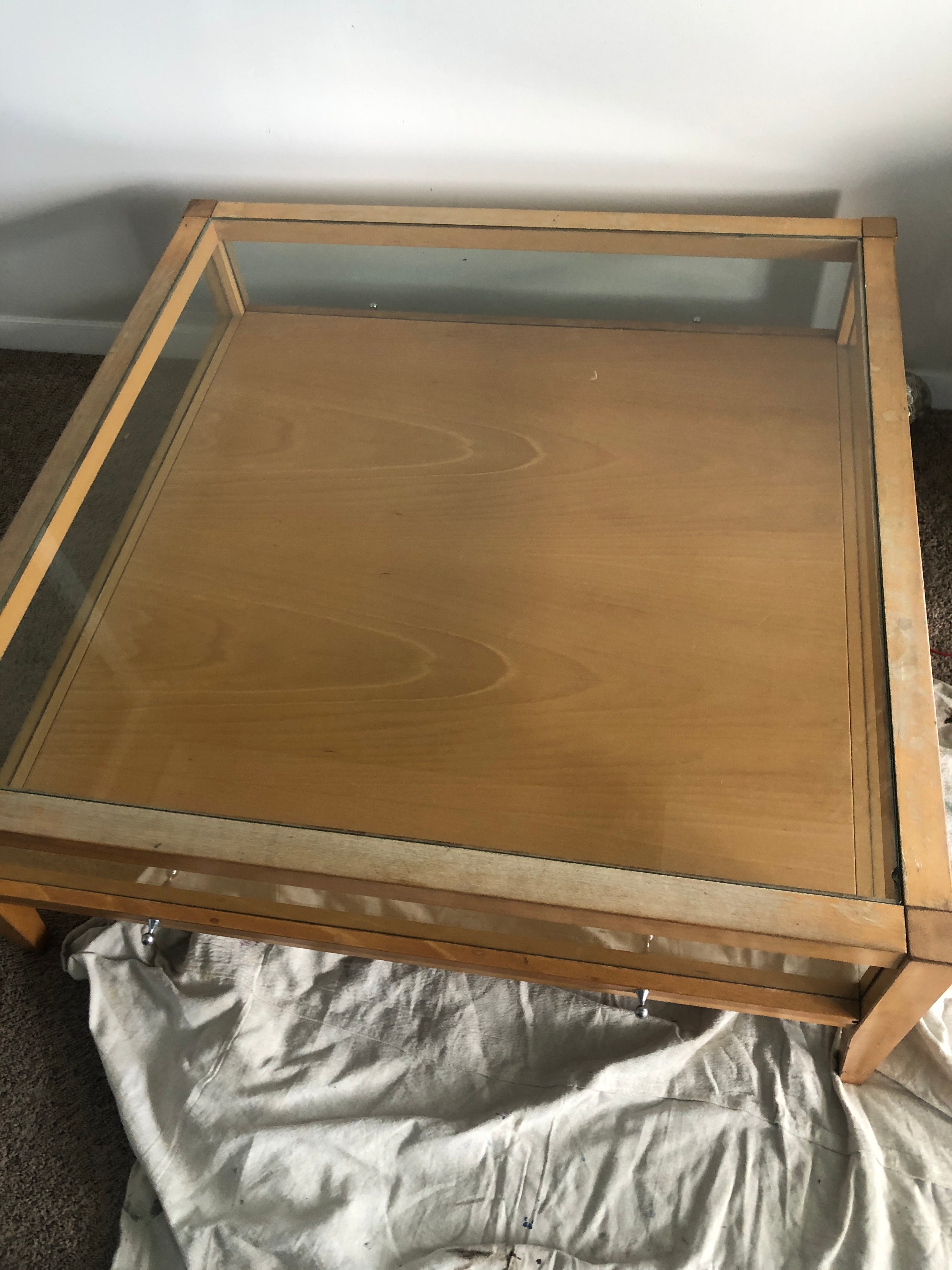 Not For Sale - Coffee Table in Artisan Metallic Alchemy