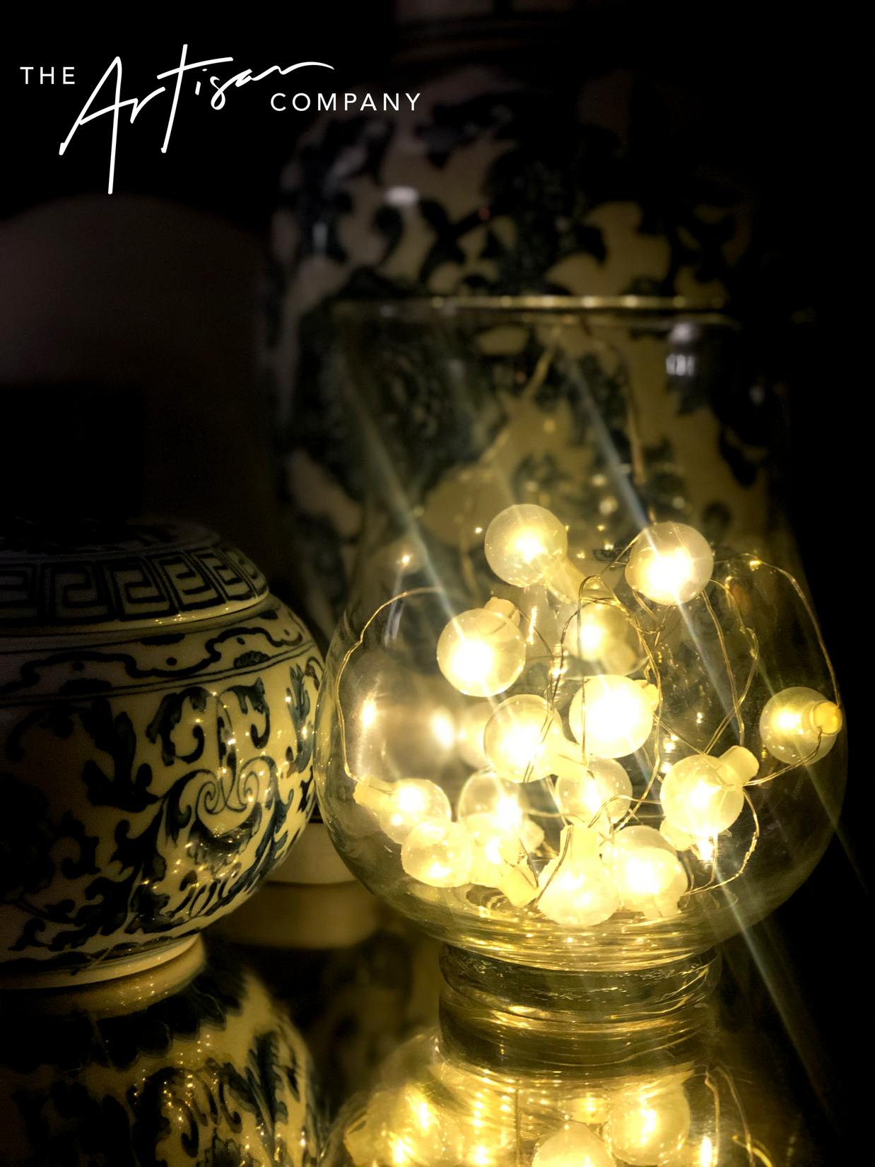 Glass String LED balls