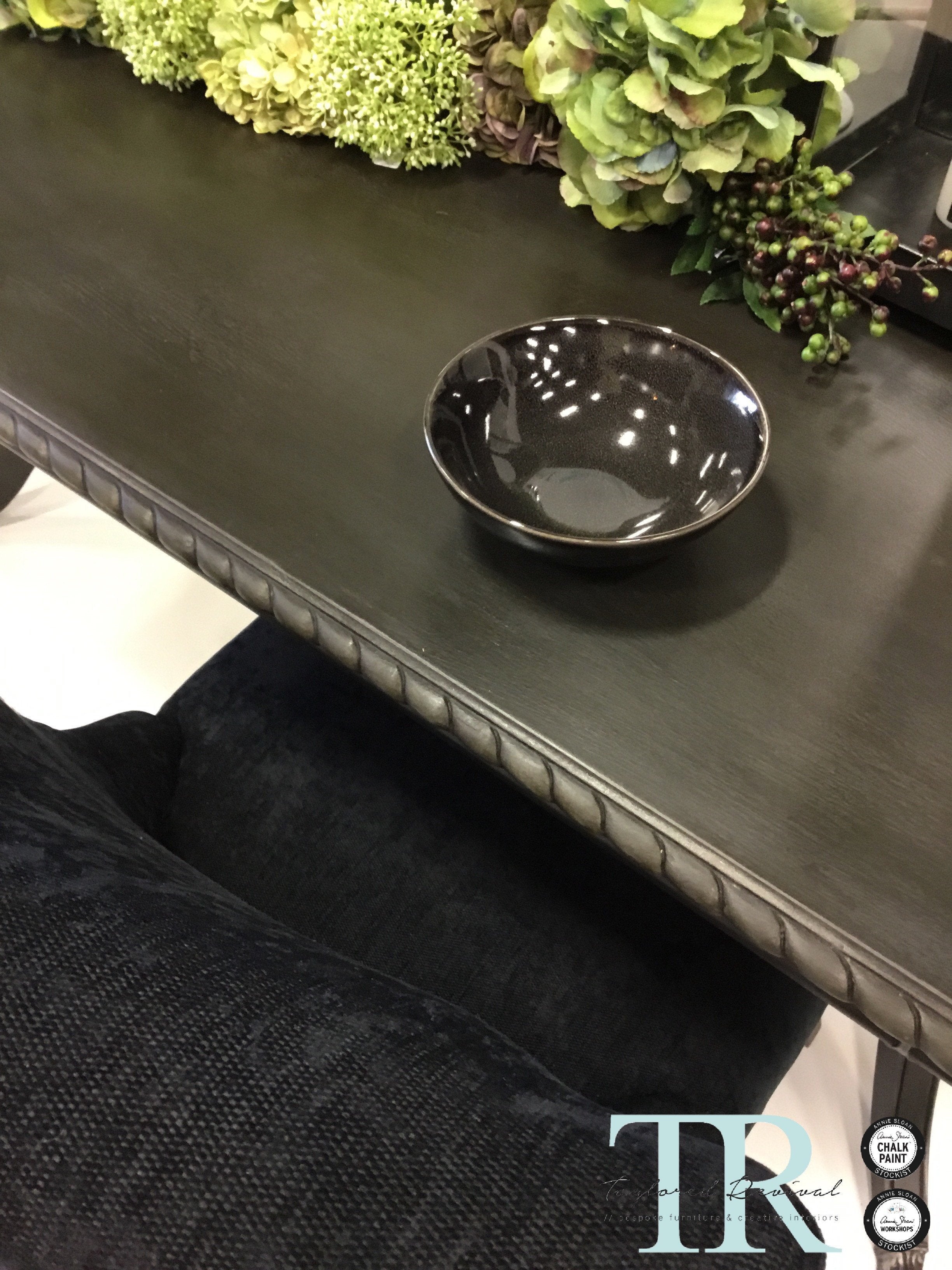 Not For Sale - Commissioned Dining Table in Graphite