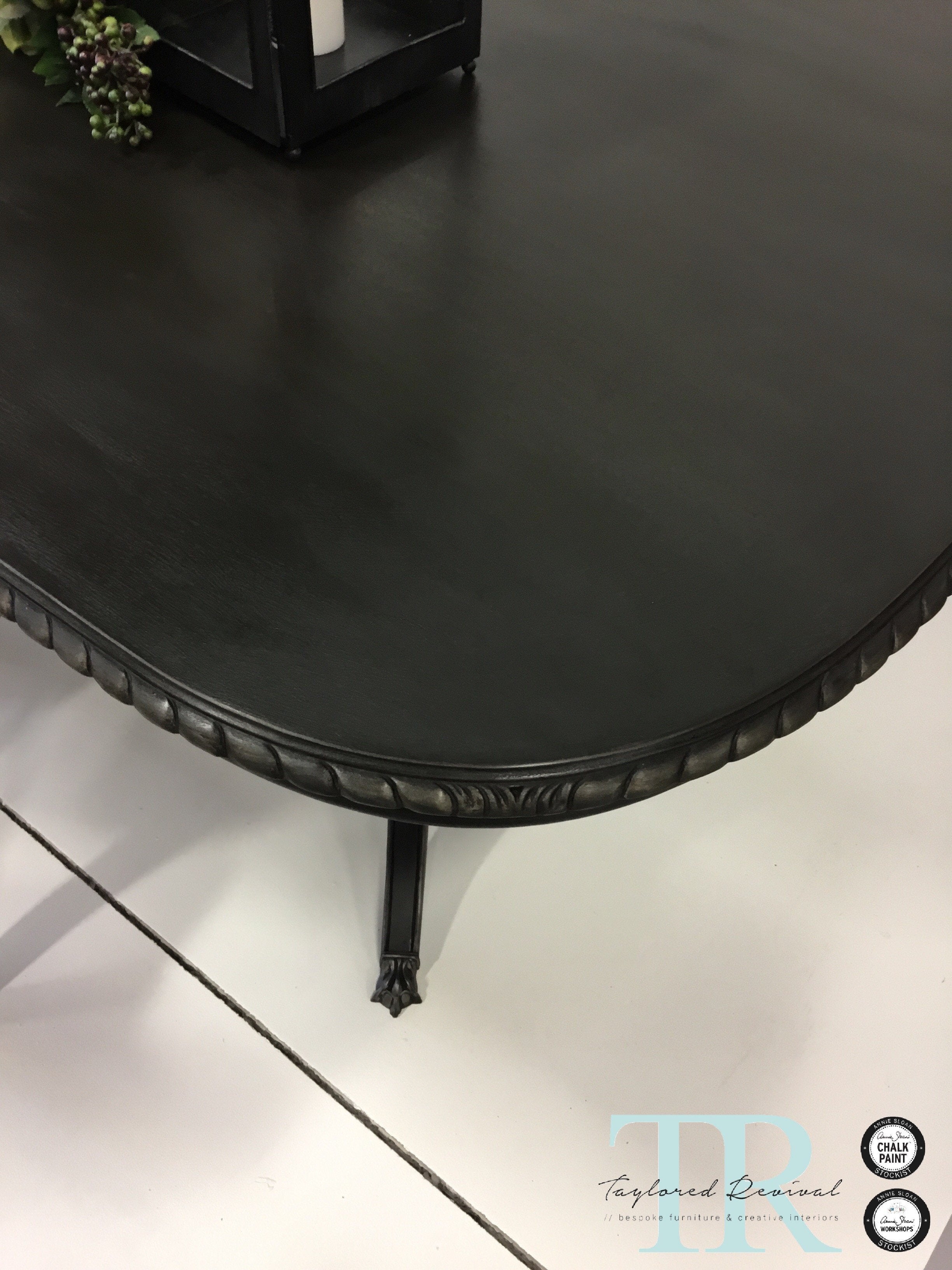 Not For Sale - Commissioned Dining Table in Graphite